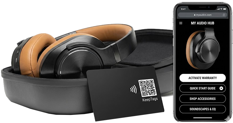 KeepTags - NFC & QR Tags for Connected Products | Digital Product Identity